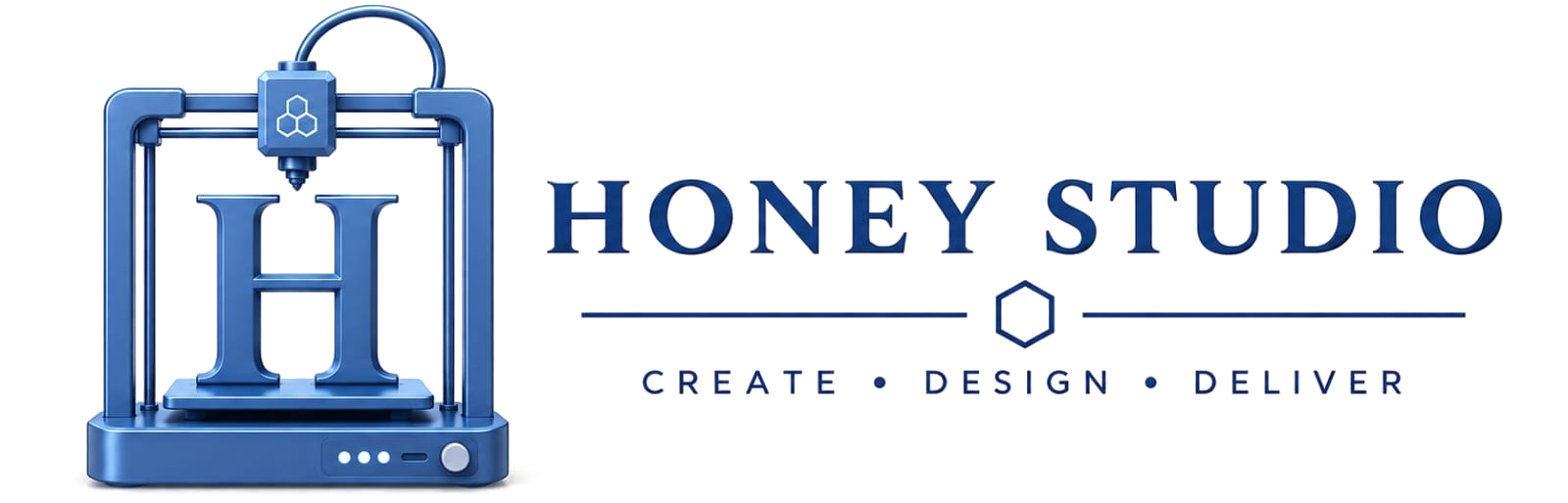 Honey Studio — Create, Design, Deliver. Premium 3D printing studio.